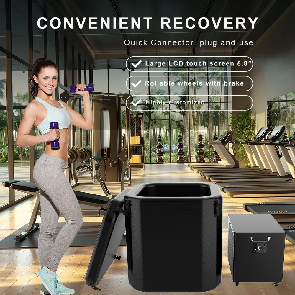 All In One Cold Plunge Tub With Ice Bath Chiller