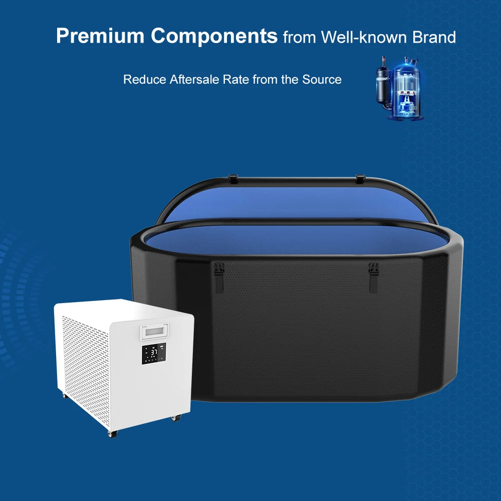 All In One Ice Bath Tub With Chiller For Athletes