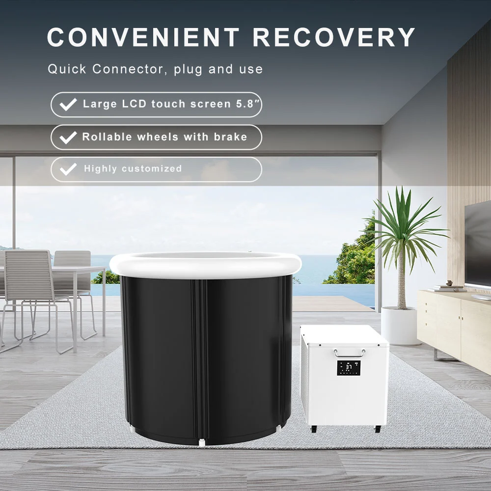 Cold Plunge Tub All In One With Chiller For Family