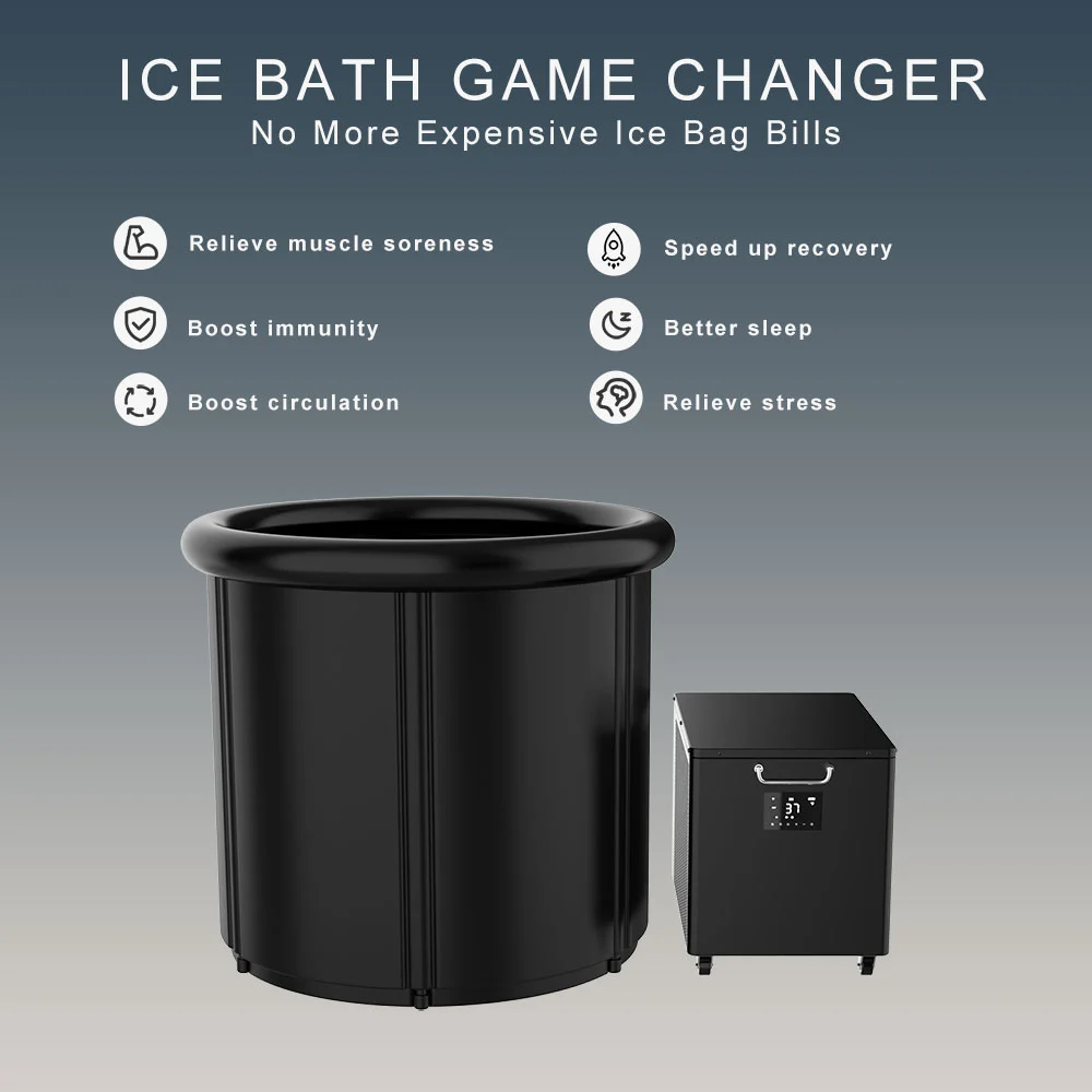 Cold Plunge Tub All In One With Chiller For Family